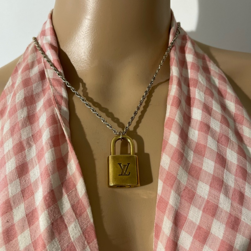 Louis Vuitton Lock with unbranded Conversion Necklace